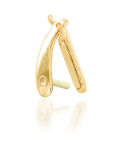 STRAIGHT RAZOR BY JUNIPURR JEWELRY